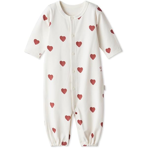 Amazon.co.jp: [ジェラート ピケ] BABYプリン柄ロンパース